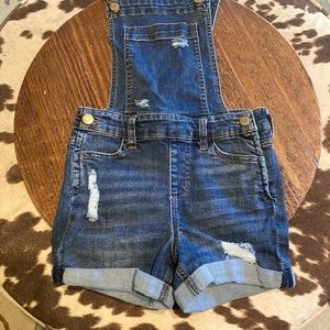 Celebrity Pink girls overalls